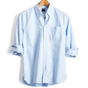 Todd Snyder solid Oxford shirt in light blue (NWT)